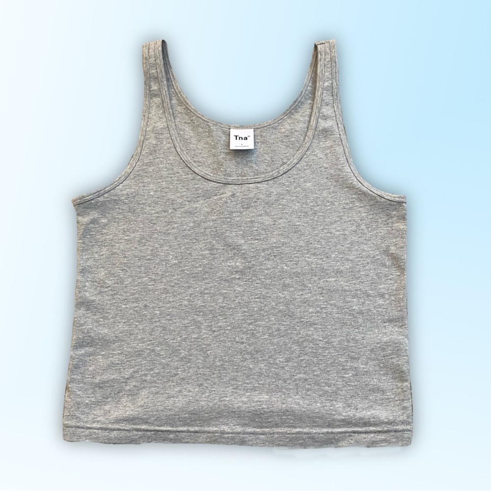 Tna Simple Grey Tank